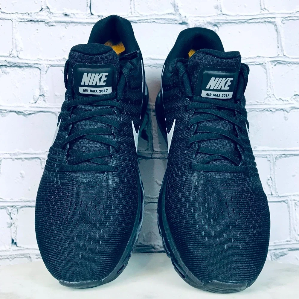 Nike Air Max 2017 Men’s Athletic Black Sneakers Size 8 - 849559-004 NEW - Picture 8 of 10